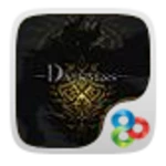 darkness golauncher ex theme android application logo